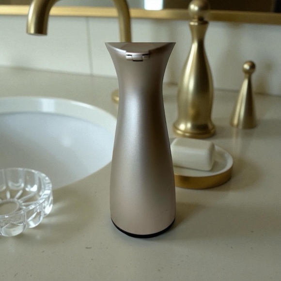Umbra Otto Automatic Soap Dispenser in Nickel Silver Hand Sanitizer Cleaner Wash - Picture 7 of 12